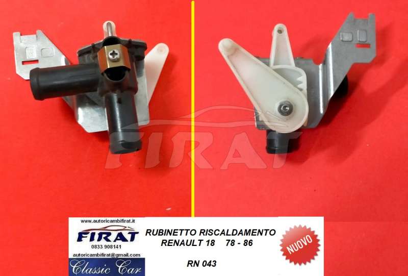 RUBINETTO RISCALDAMENTO RENAULT 18 78 - 86 (RN043)